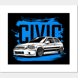 JDM-CIVIIC Posters and Art